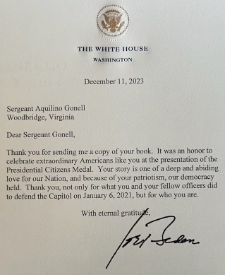 Whitehouse letter